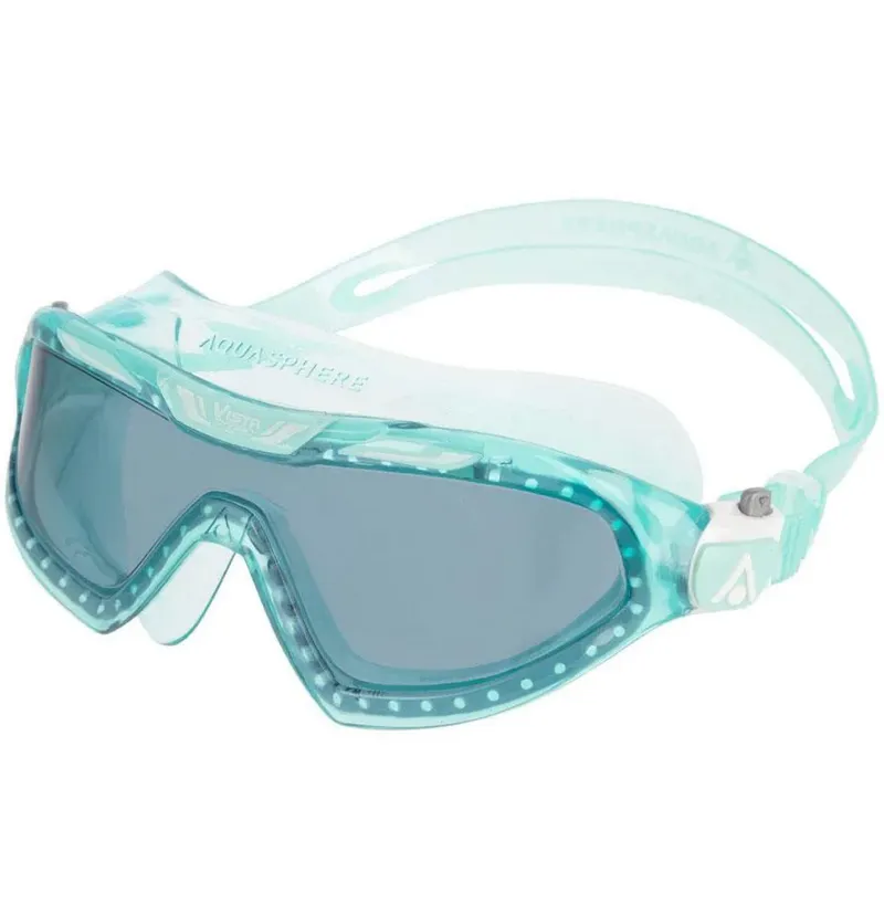 Aqua Sphere Vista XP Dark Lens Transparent Tinted Green